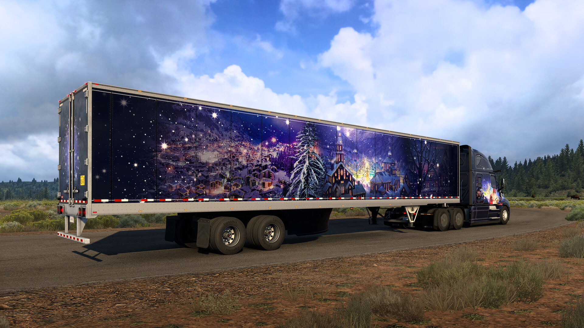 American Truck Simulator: Christmas Paint Jobs Pack