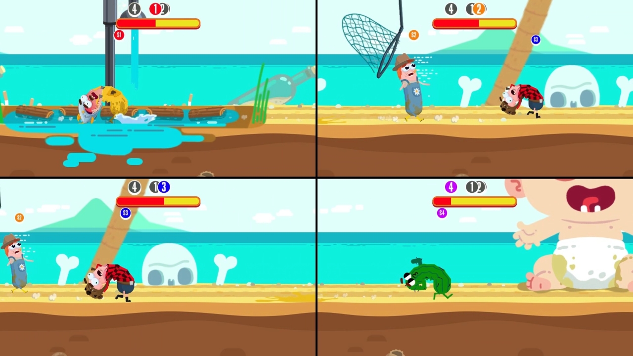 Run Sausage Run!: Fish, Plant and Hunt