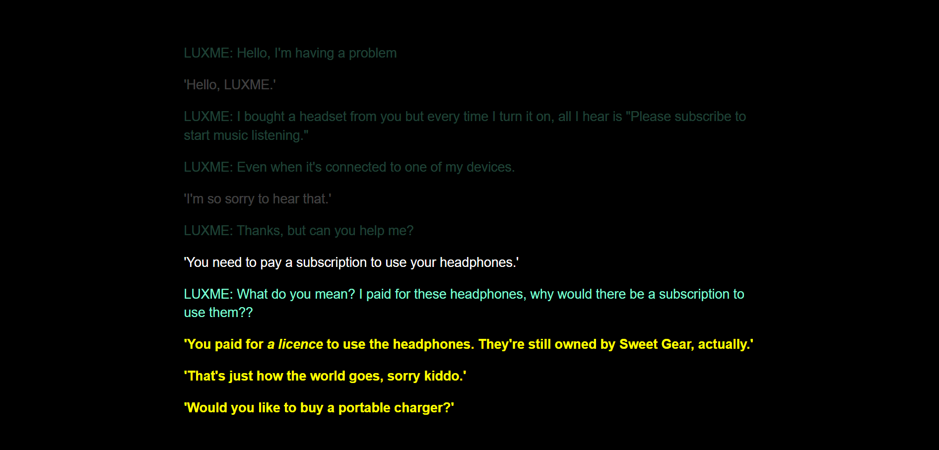 It Makes for Painful Work