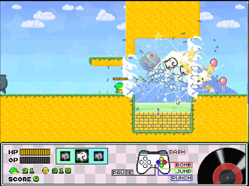 Fragile Hero and the Immortal Frog