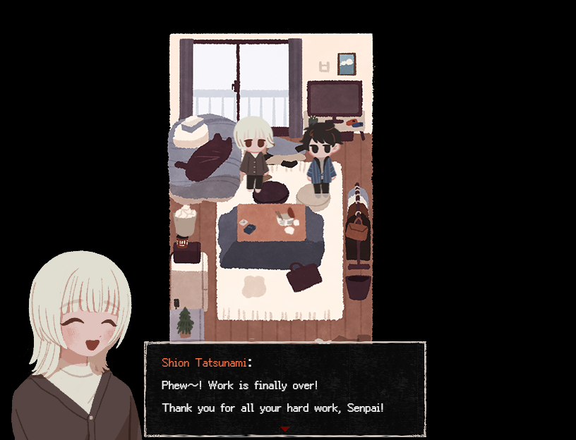 Tatsunami, let’s clean up!