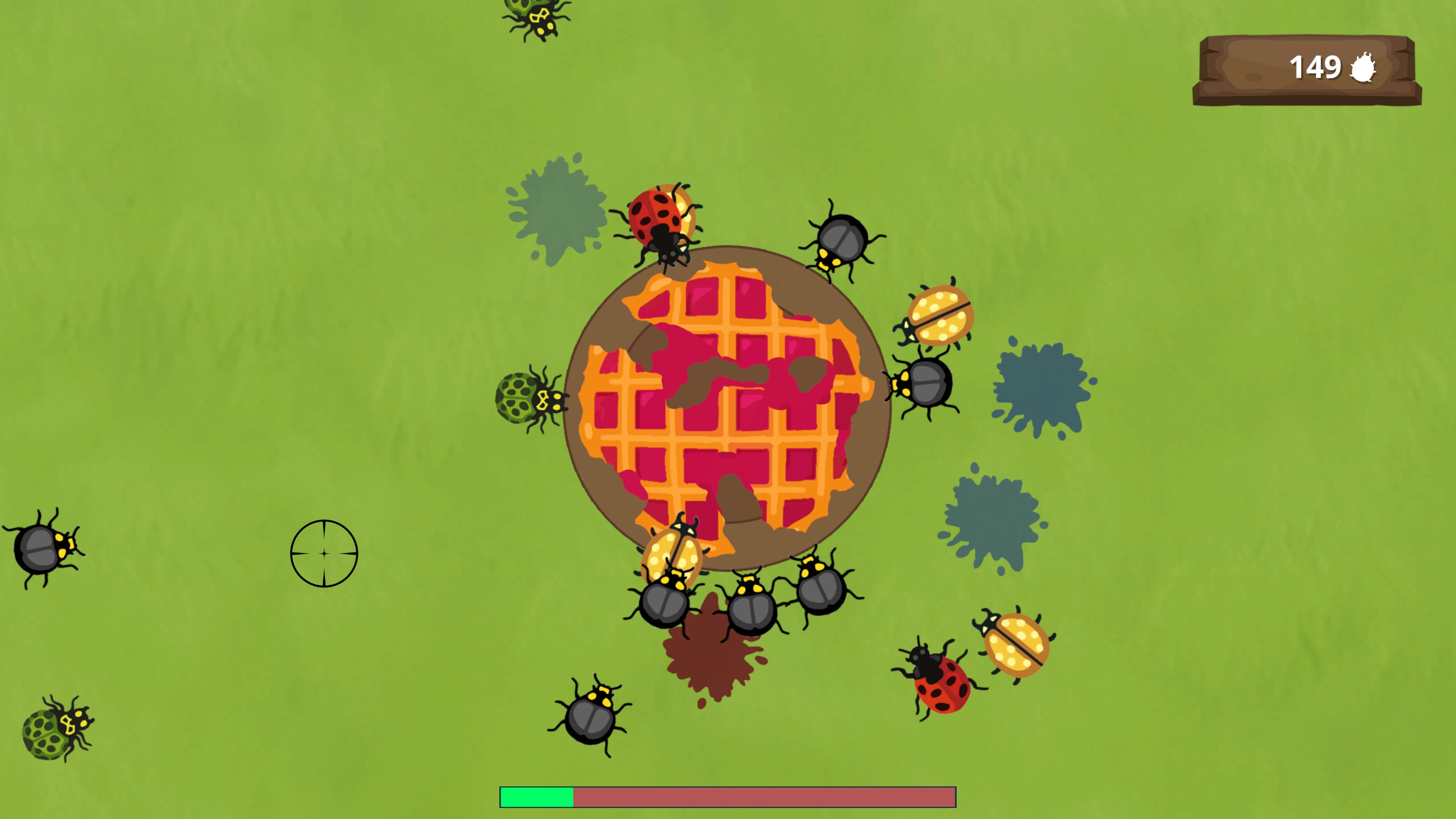 Crash Bugs Cake Defense