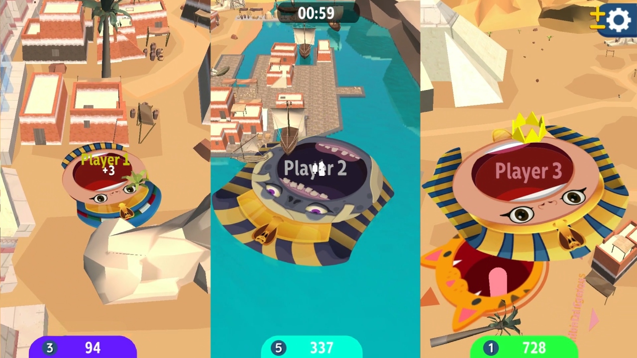 Hole io: Pyramids DLC