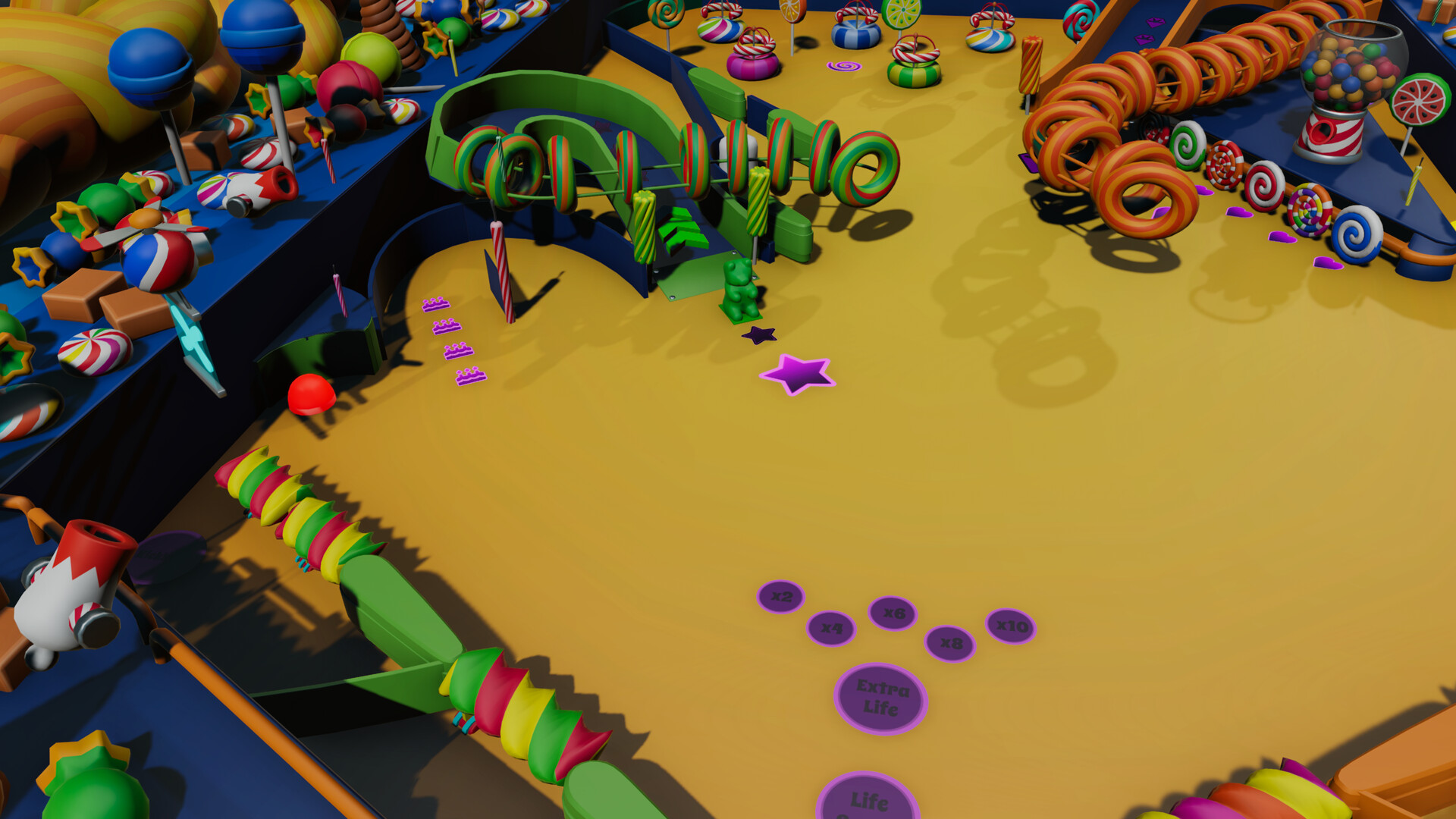 Roxy Raccoon’s Pinball Panic: Candycopia