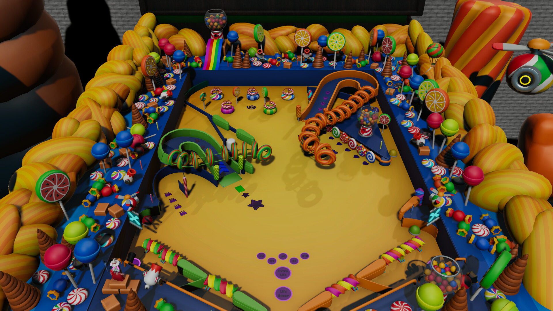 Roxy Raccoon’s Pinball Panic: Candycopia