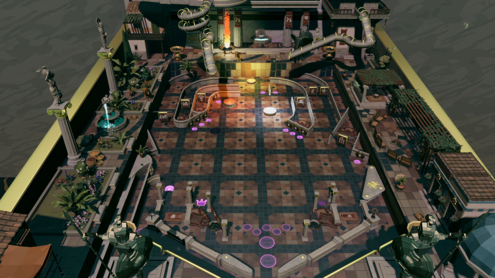 Roxy Raccoon’s Pinball Panic: Roman Renaissance