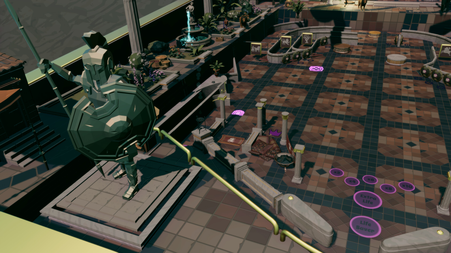 Roxy Raccoon’s Pinball Panic: Roman Renaissance