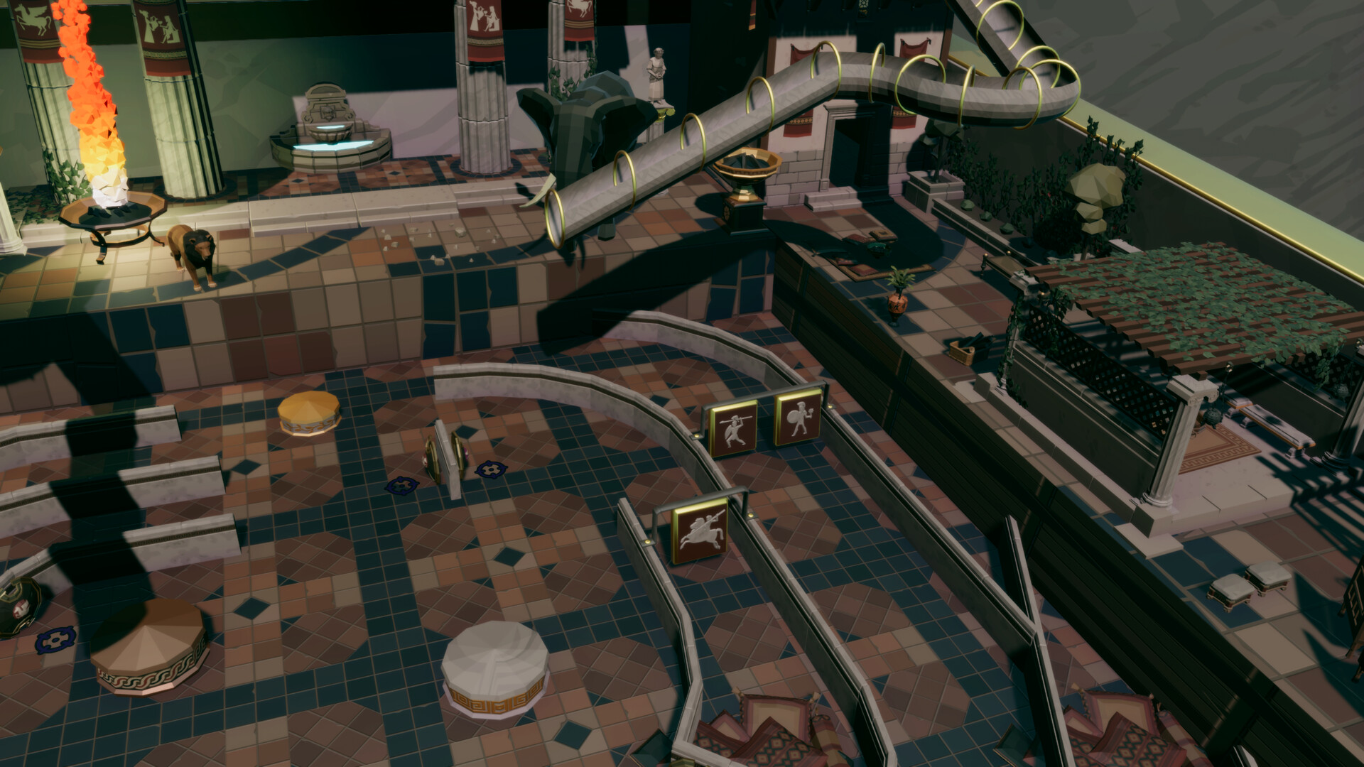 Roxy Raccoon’s Pinball Panic: Roman Renaissance