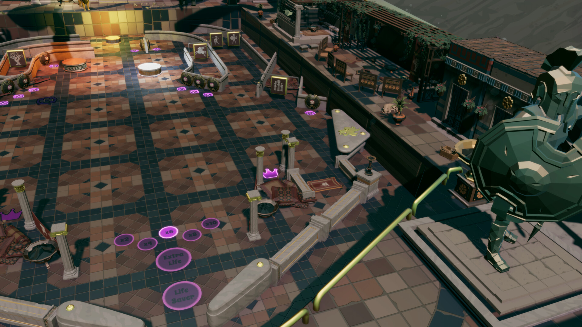 Roxy Raccoon’s Pinball Panic: Roman Renaissance