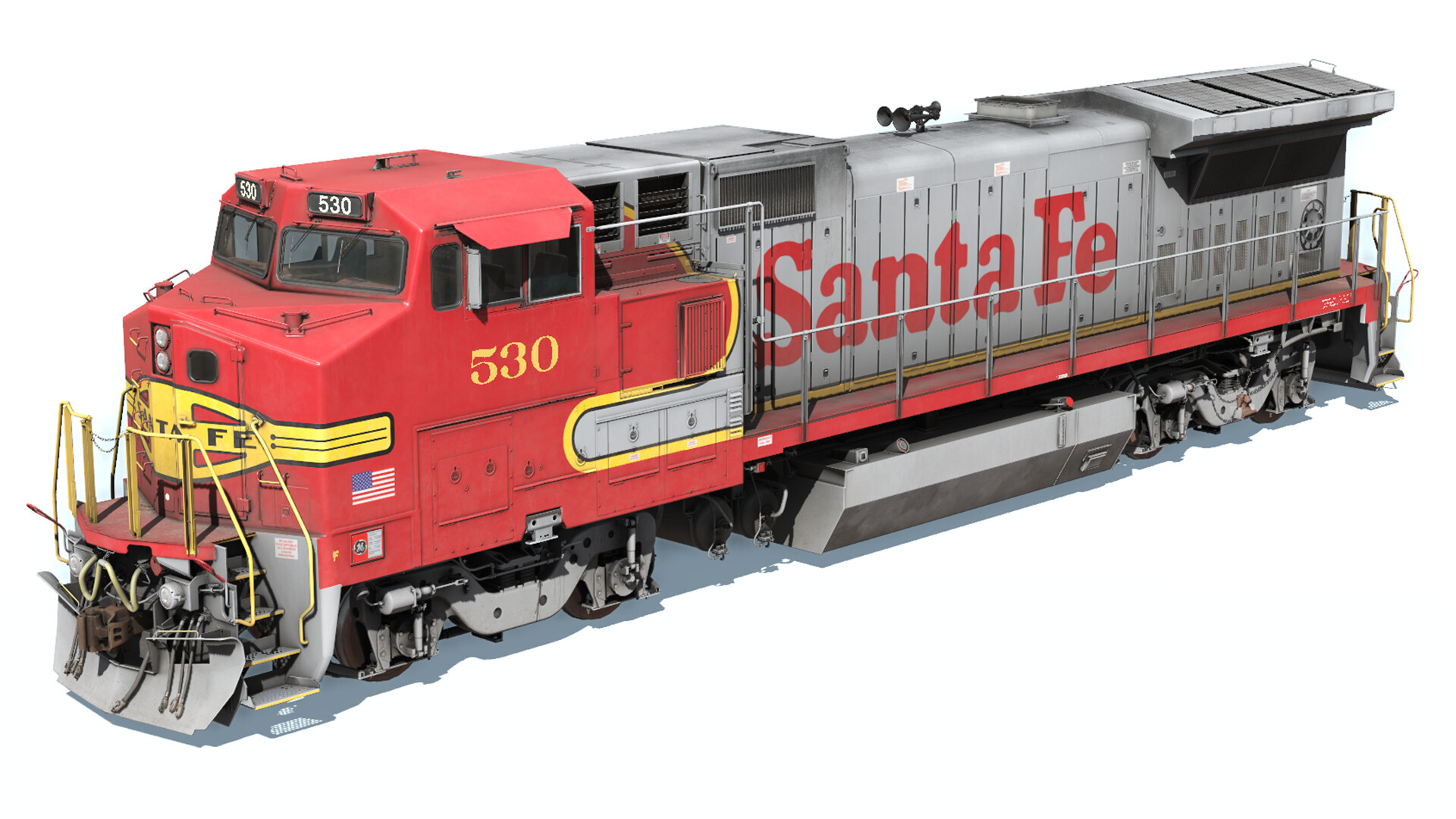 Trainz Railroad Simulator 2022: ATSF B40-8W 500-559