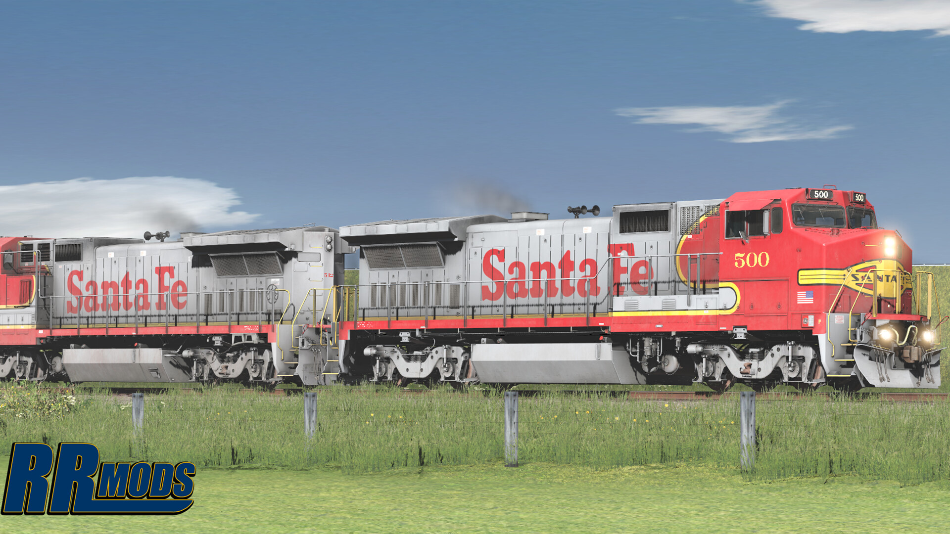 Trainz Plus: ATSF B40-8W 500-559
