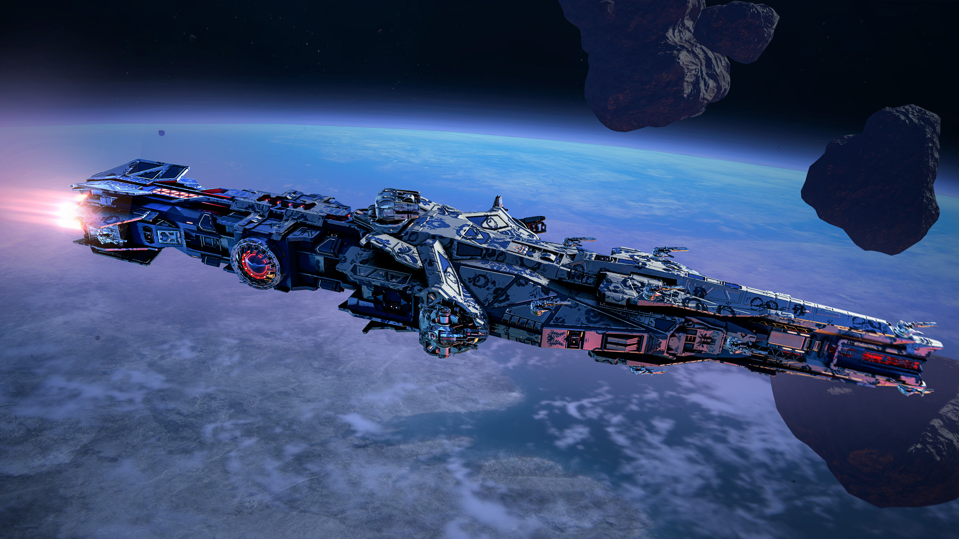 Star Conflict: Jericho destroyer Tyrant