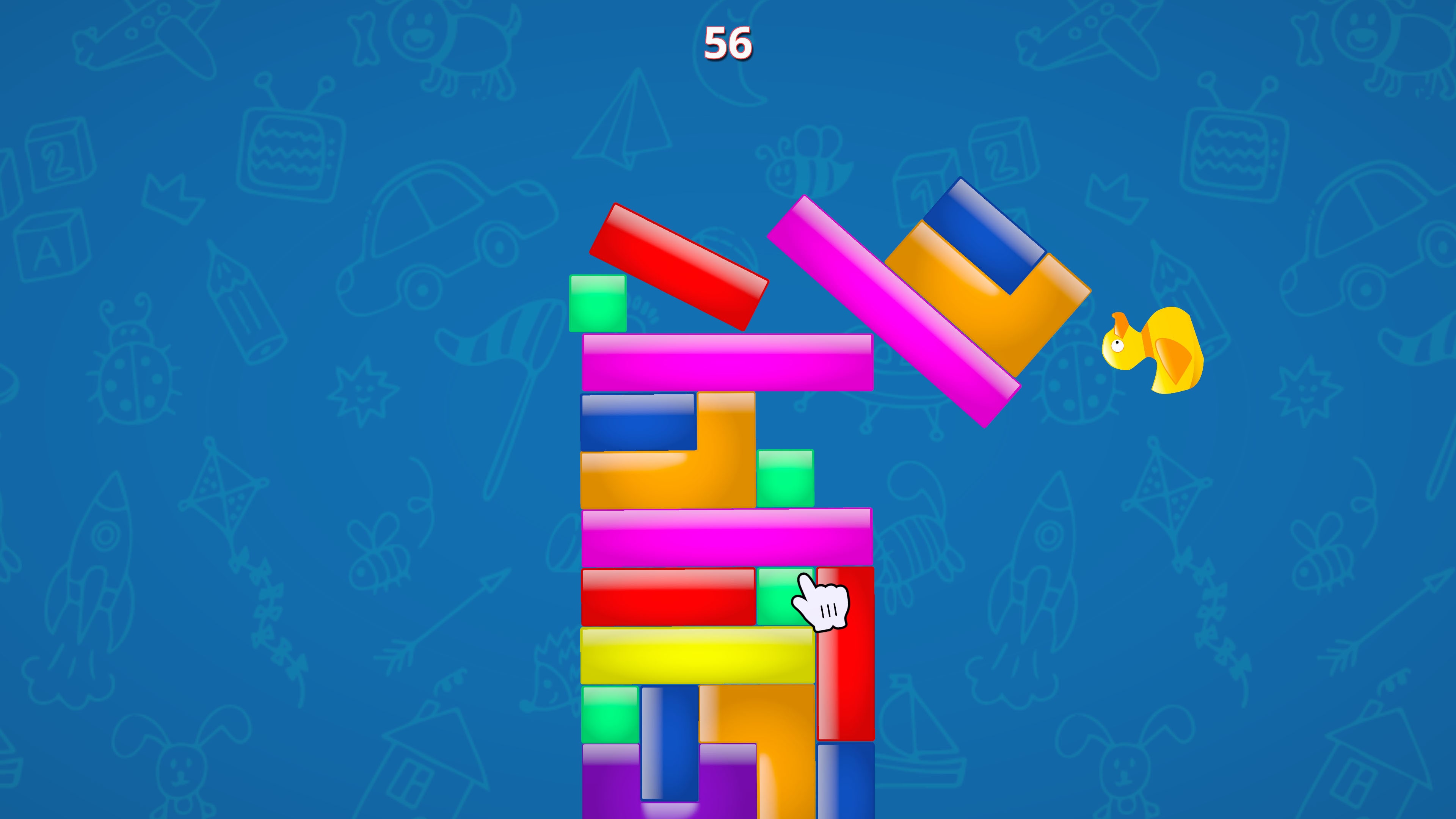 Toy Drop Balance Challenge