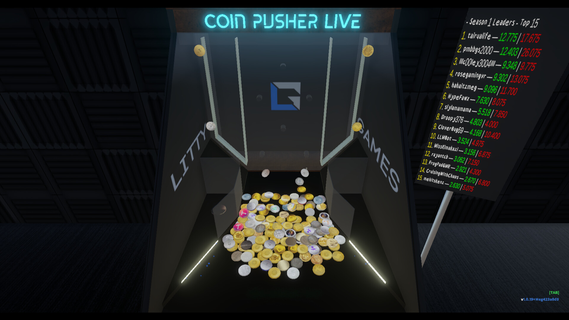 Coin Pusher Live