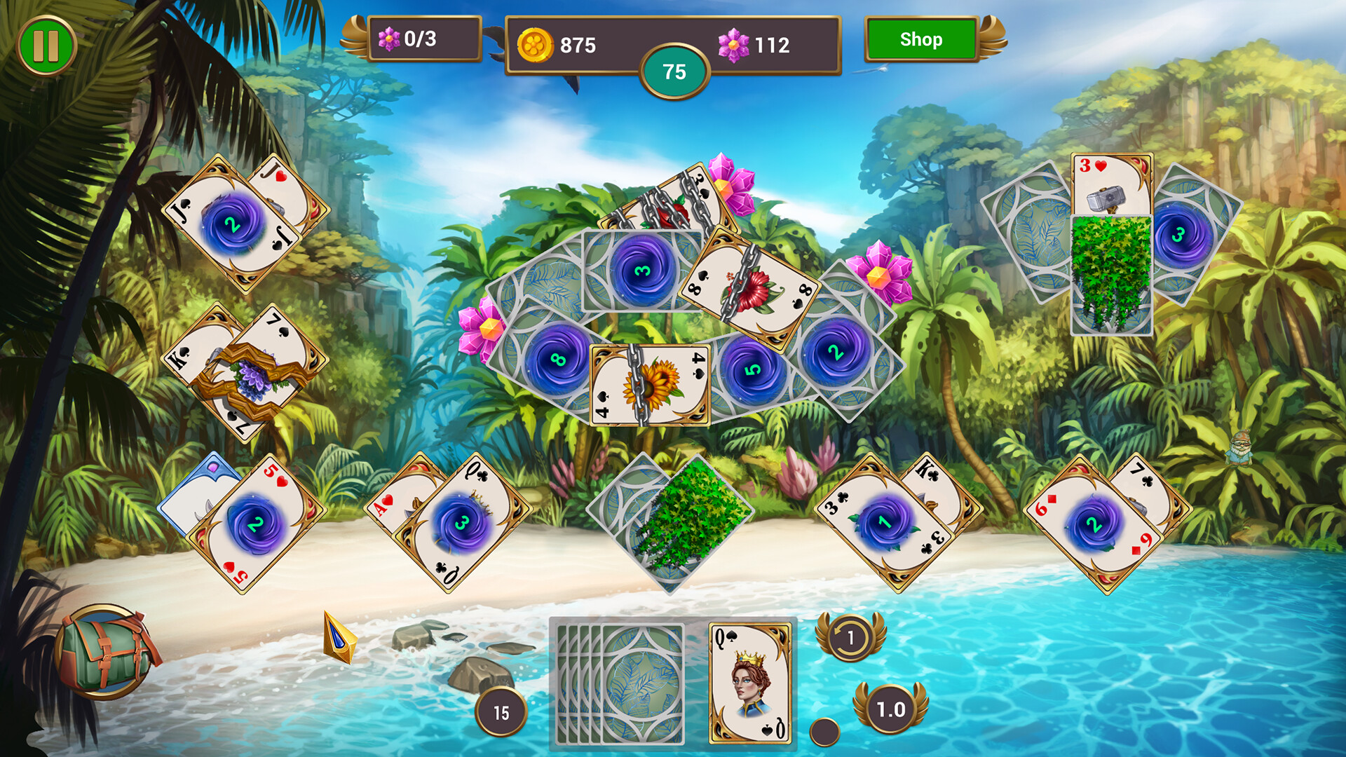 Solitaire Quest: Love Blossoms