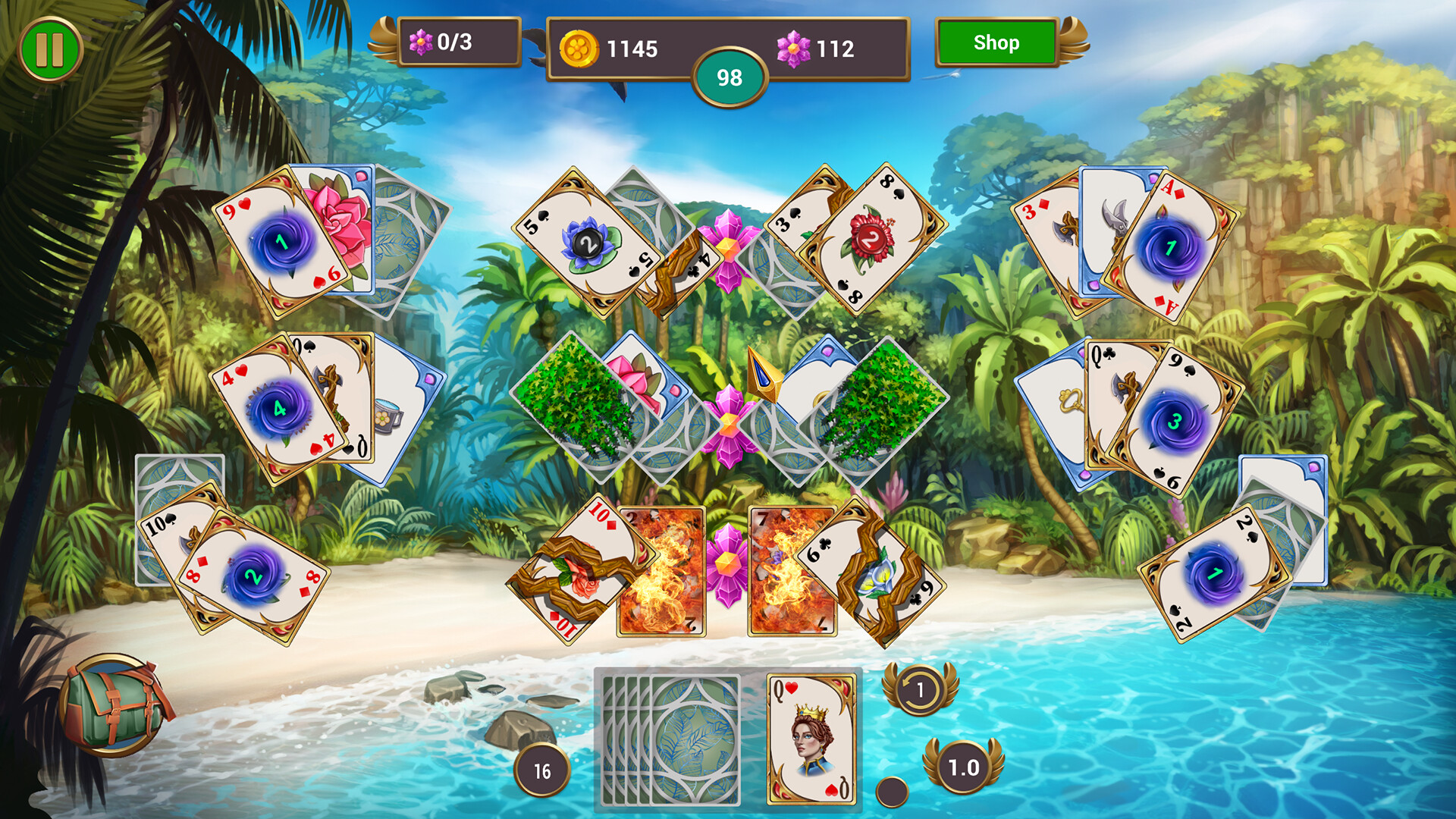 Solitaire Quest: Love Blossoms