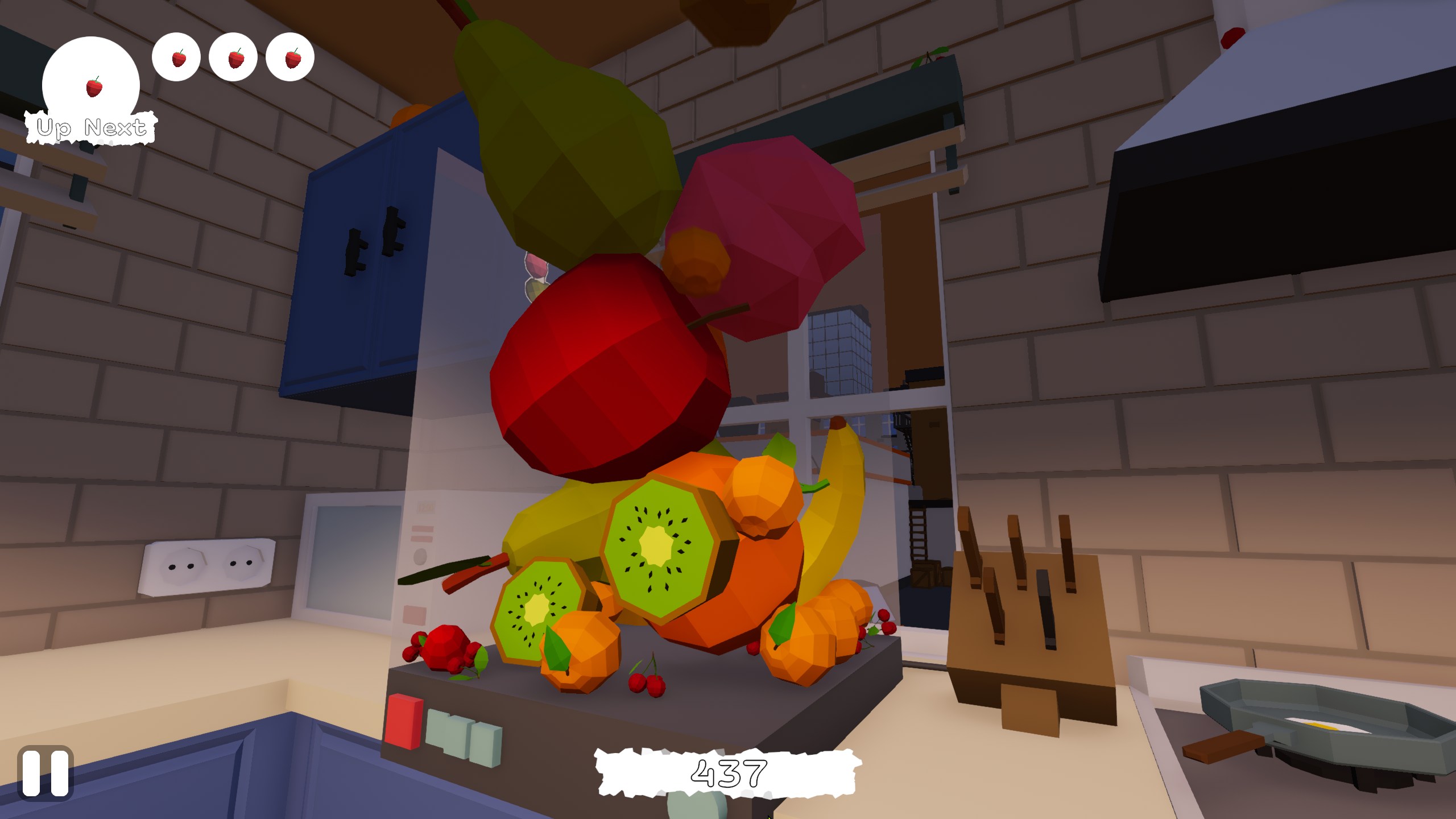 3D Watermelon Game