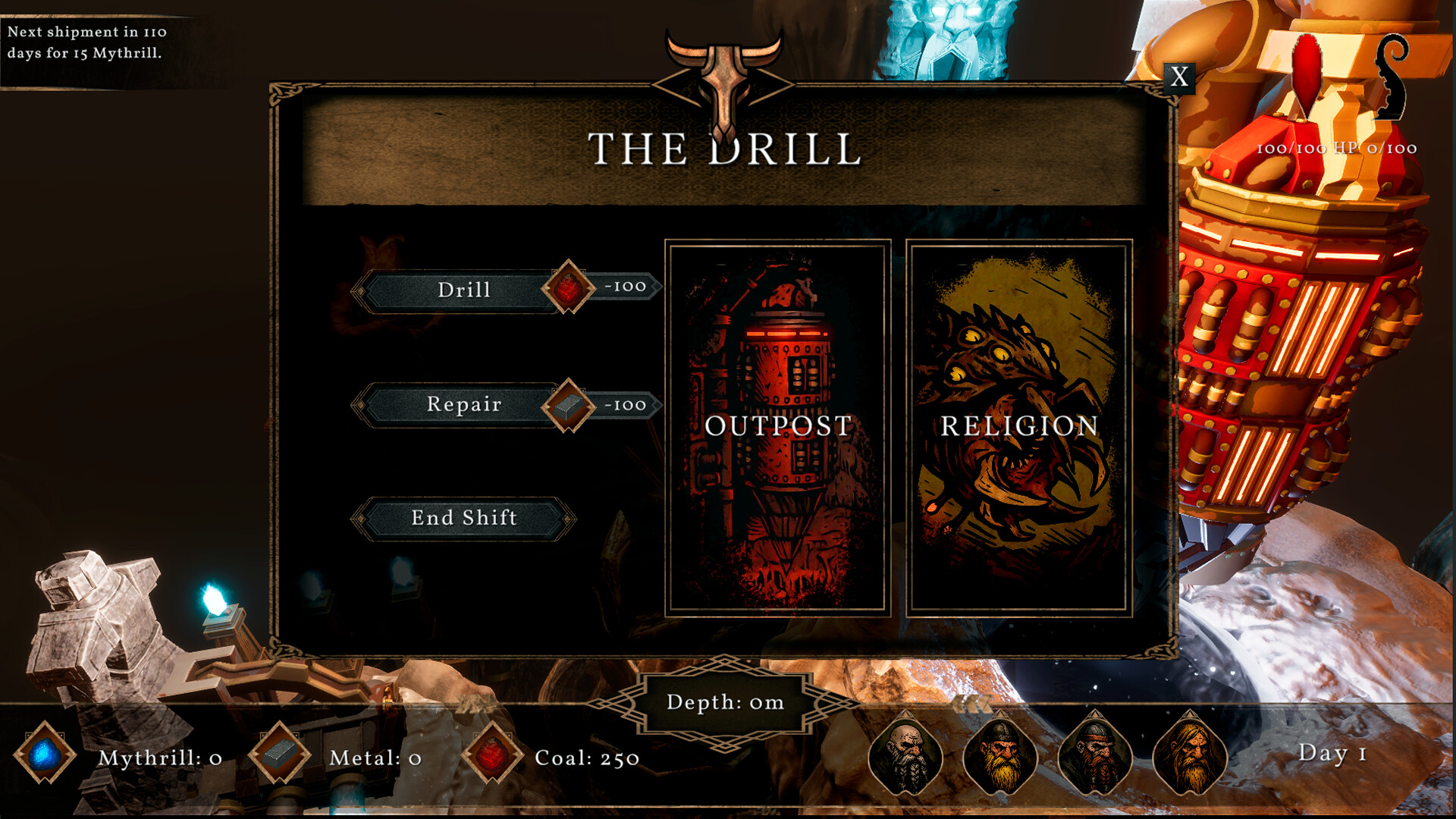 Drill Rift