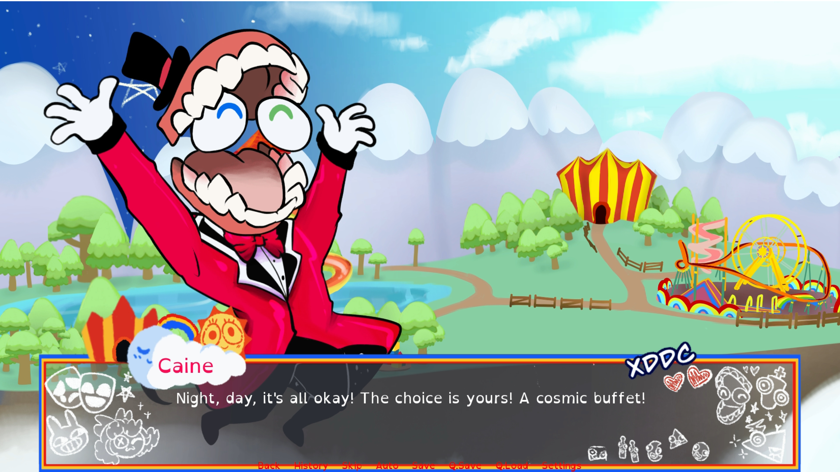 The Amazing Digital Circus: Fan VN Game