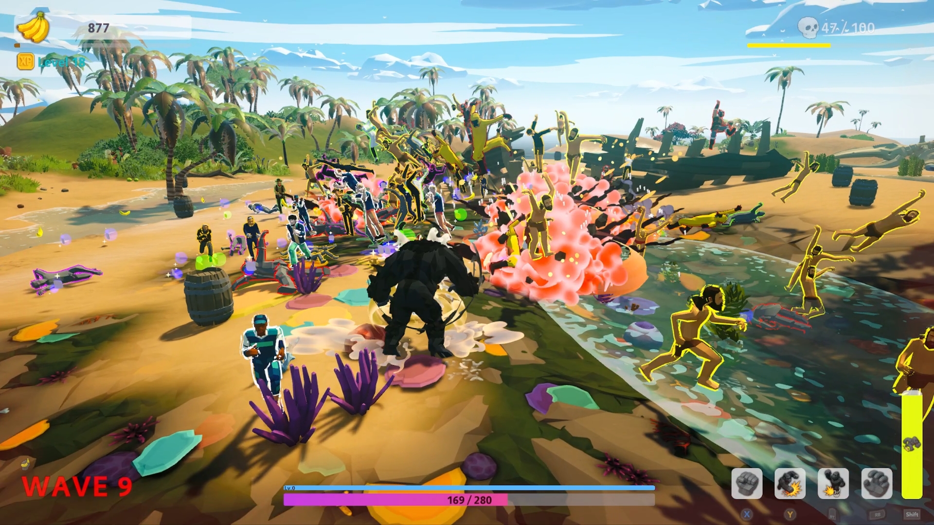 The Showdown: Gorilla vs 100