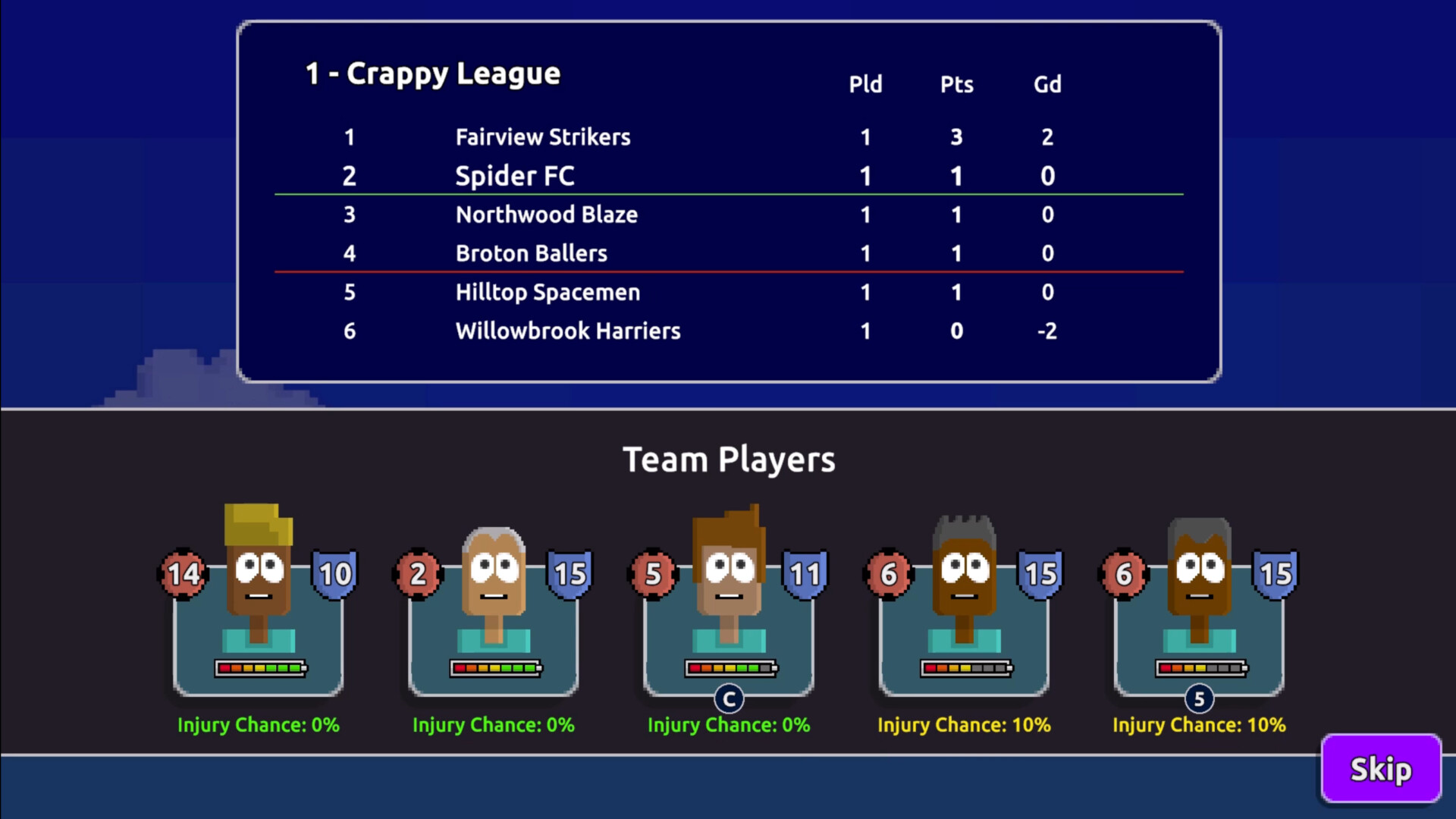 Faceball Captain