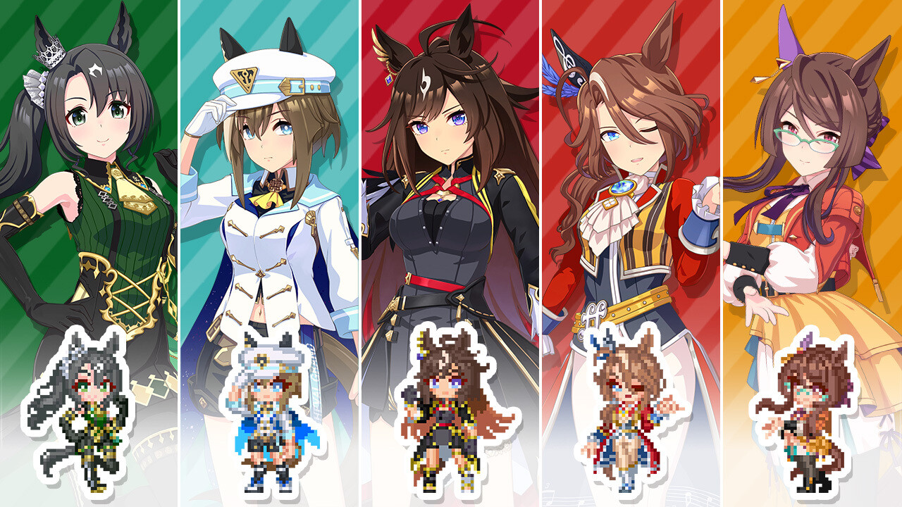 Umamusume: Pretty Derby – Party Dash: DLC Vol. 1 – Team Iris