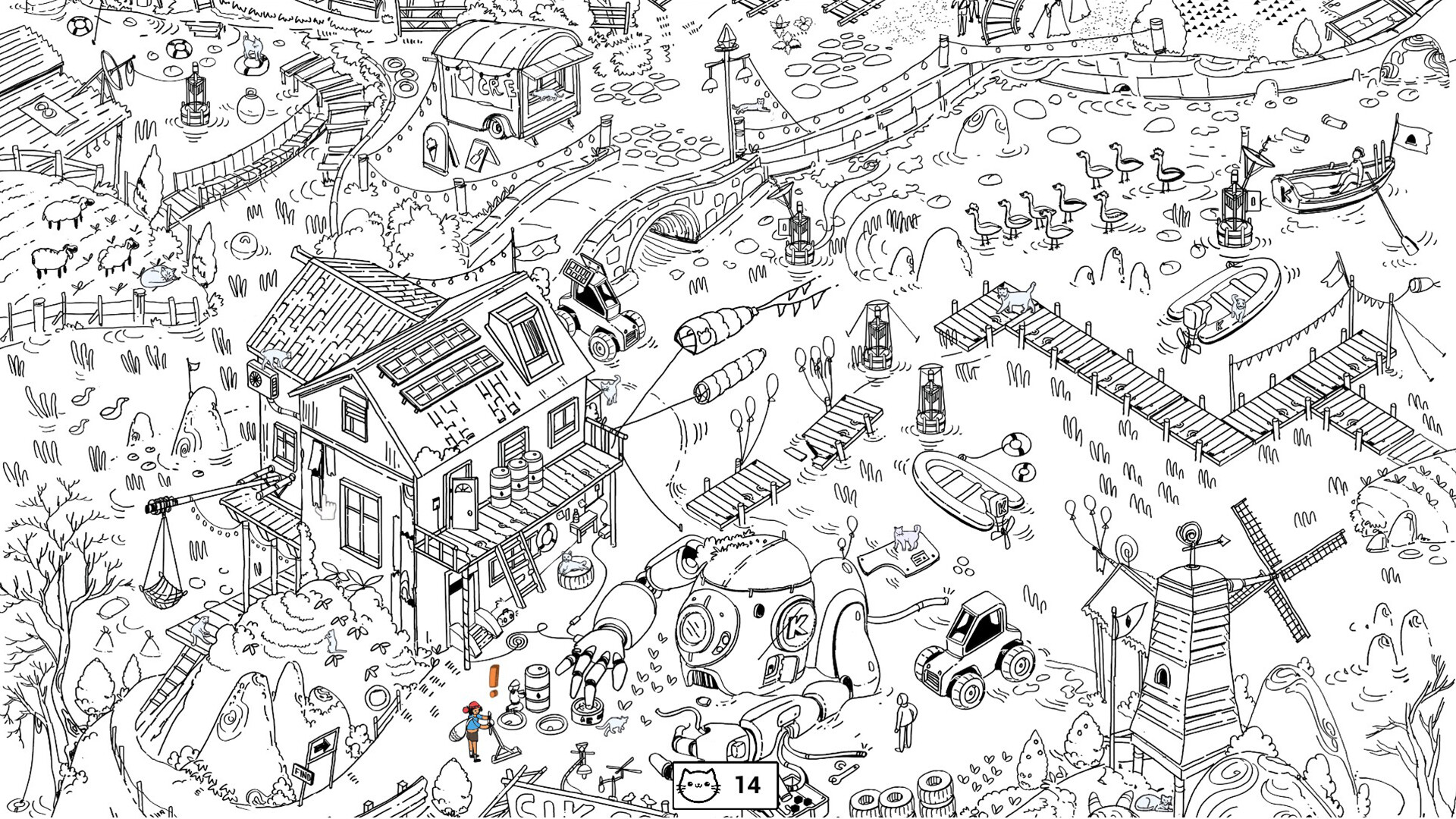 Silktrails: Cats in the Grove