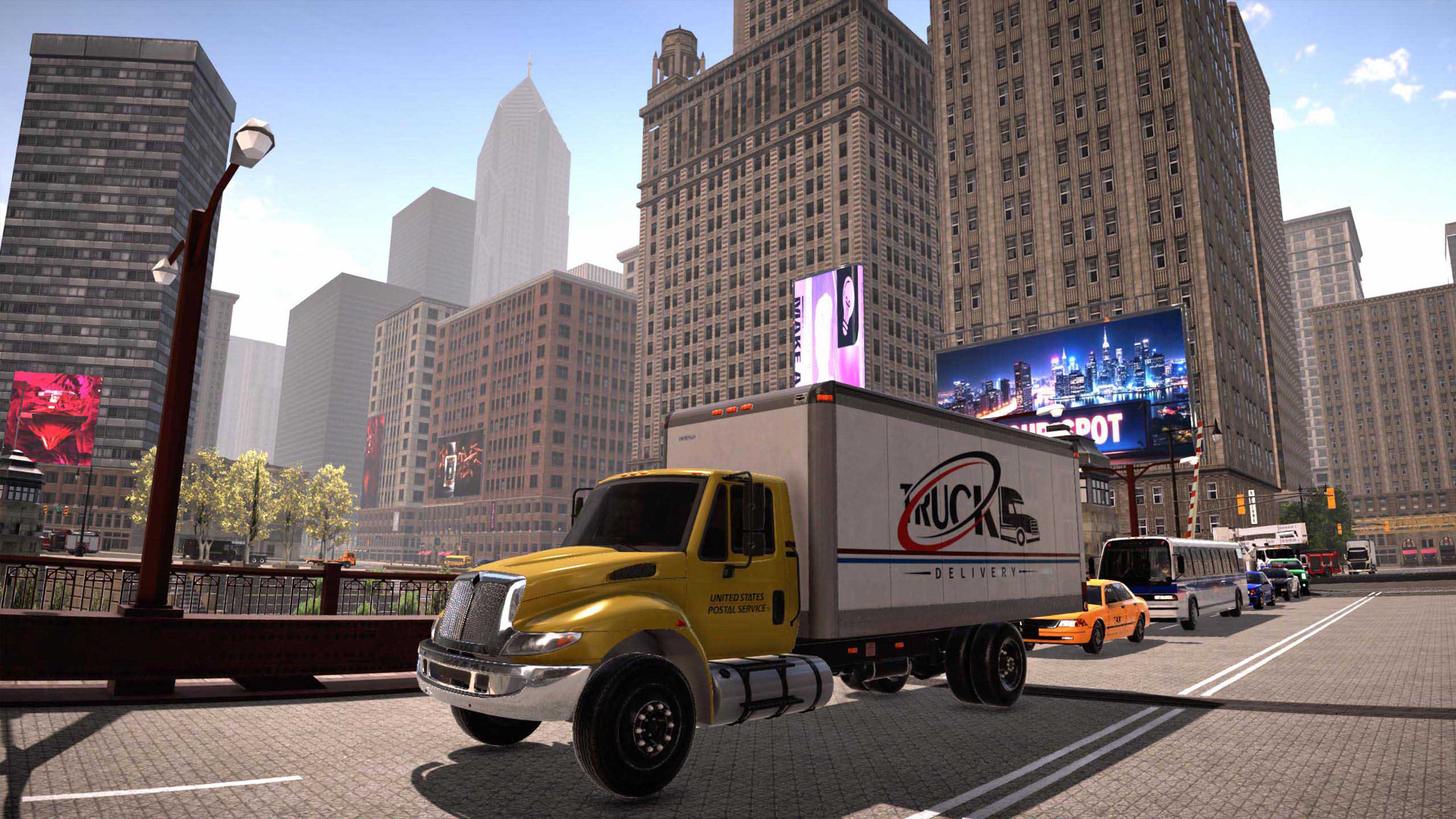 Truck Simulator 2025: City Work Delivery