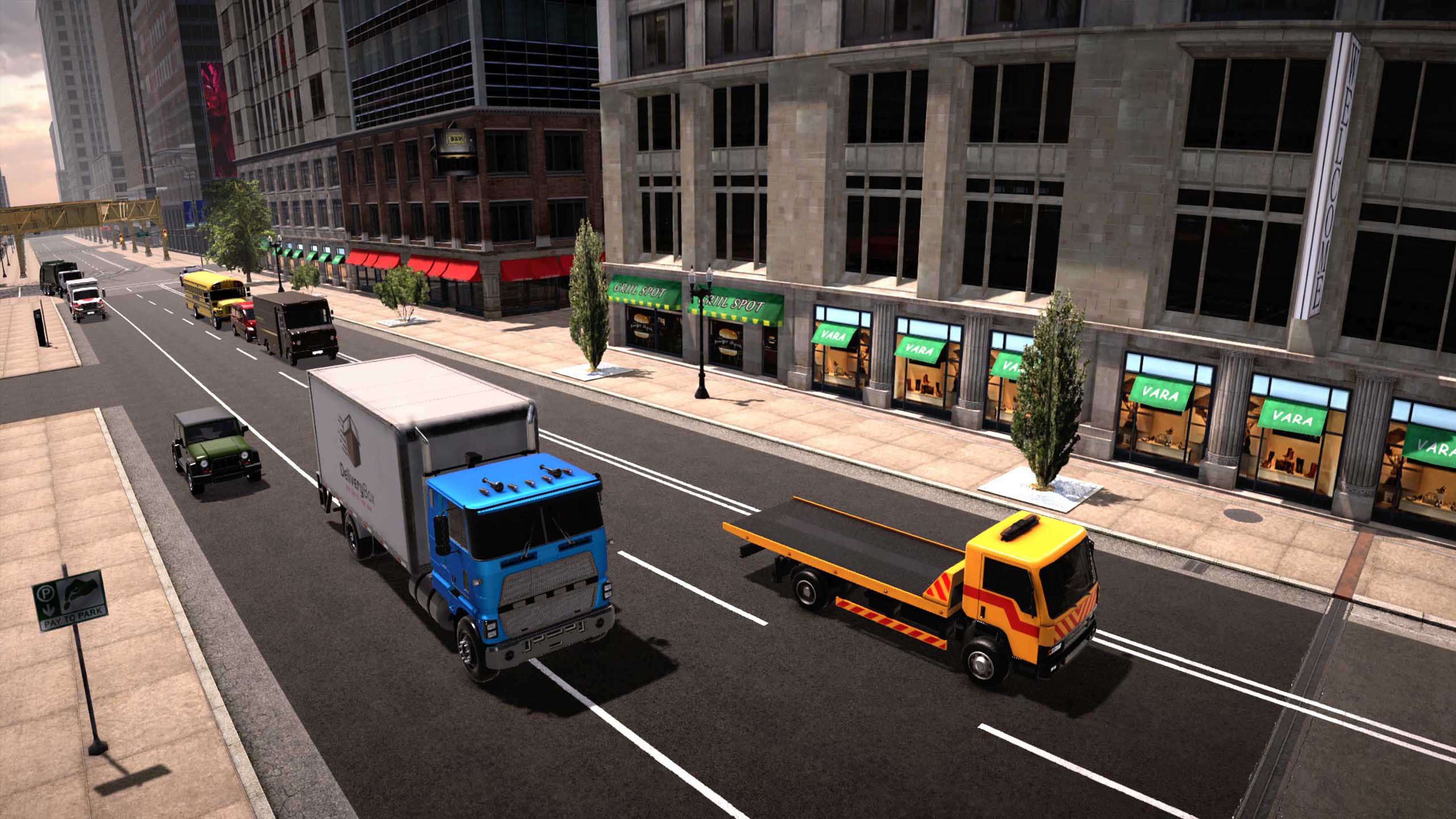 Truck Simulator 2025: City Work Delivery