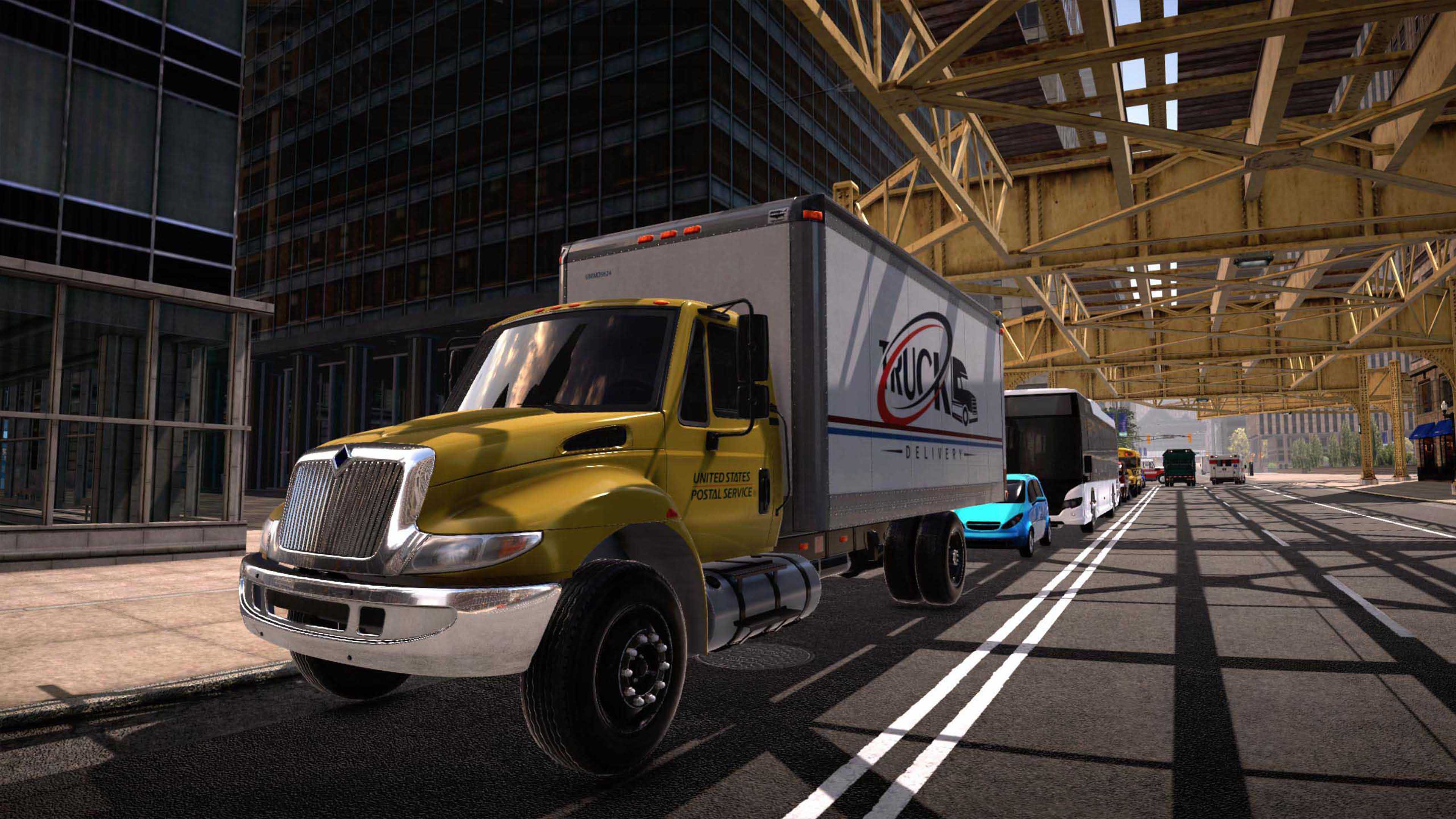Truck Simulator 2025: City Work Delivery