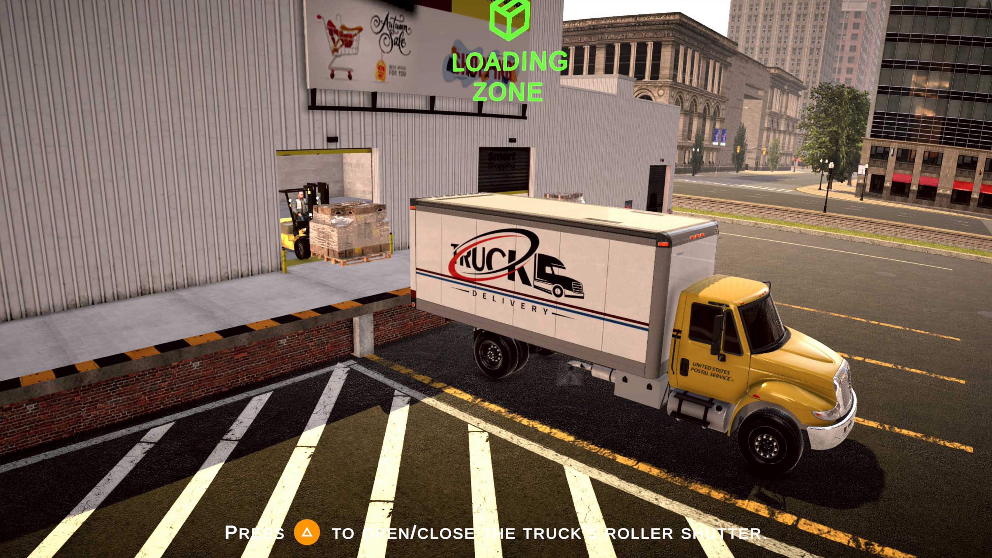 Truck Simulator 2025: City Work Delivery