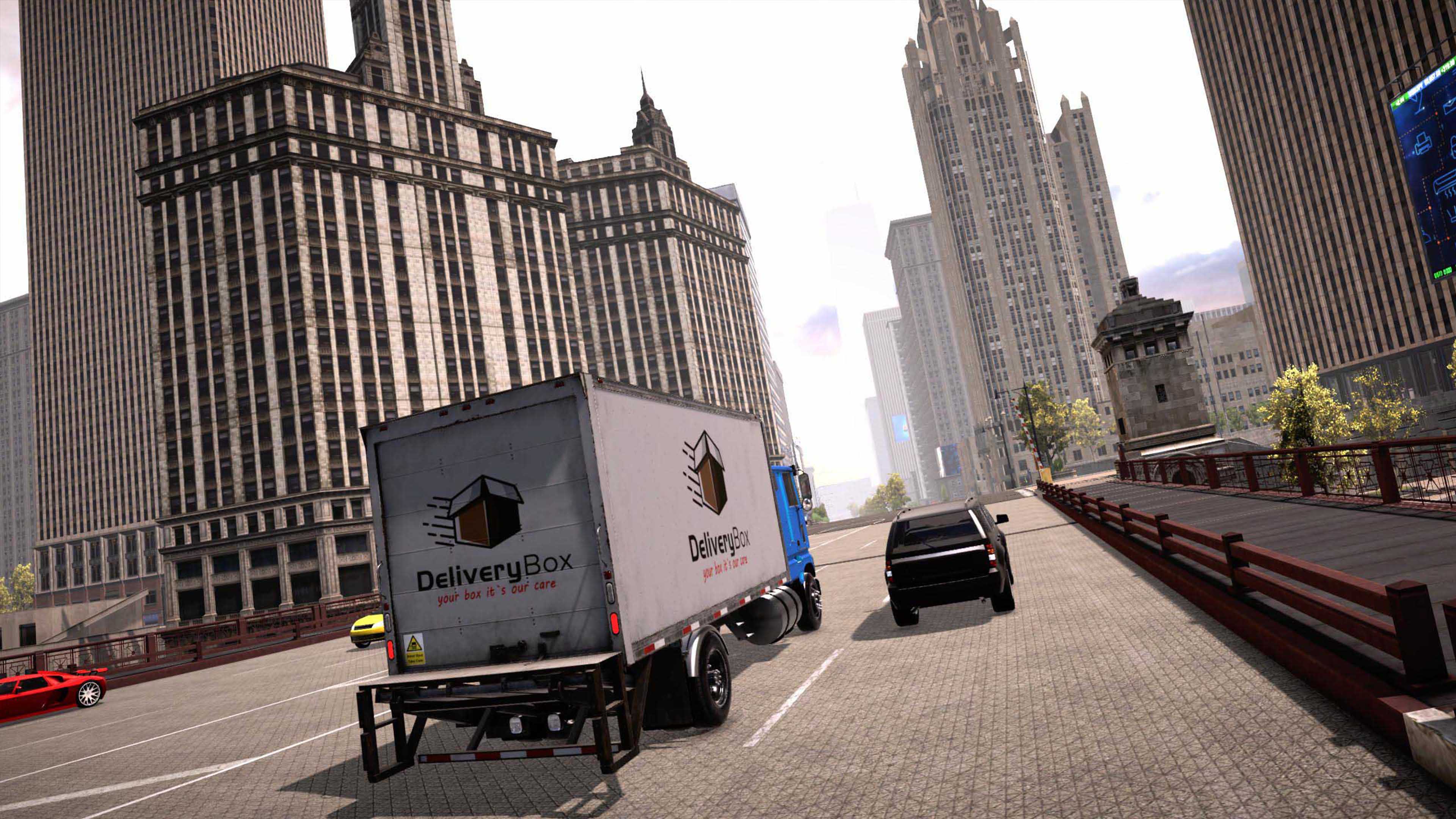 Truck Simulator 2025: City Work Delivery