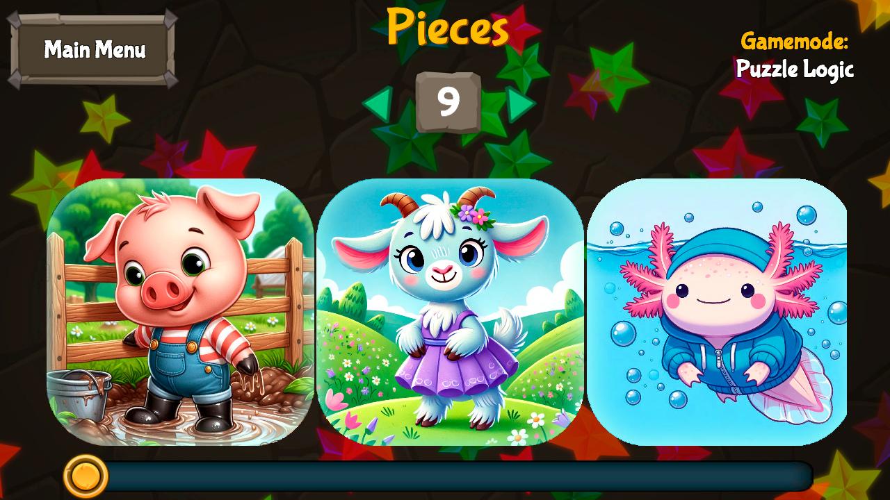 Animal Party Puzzles: Meet All the Friends