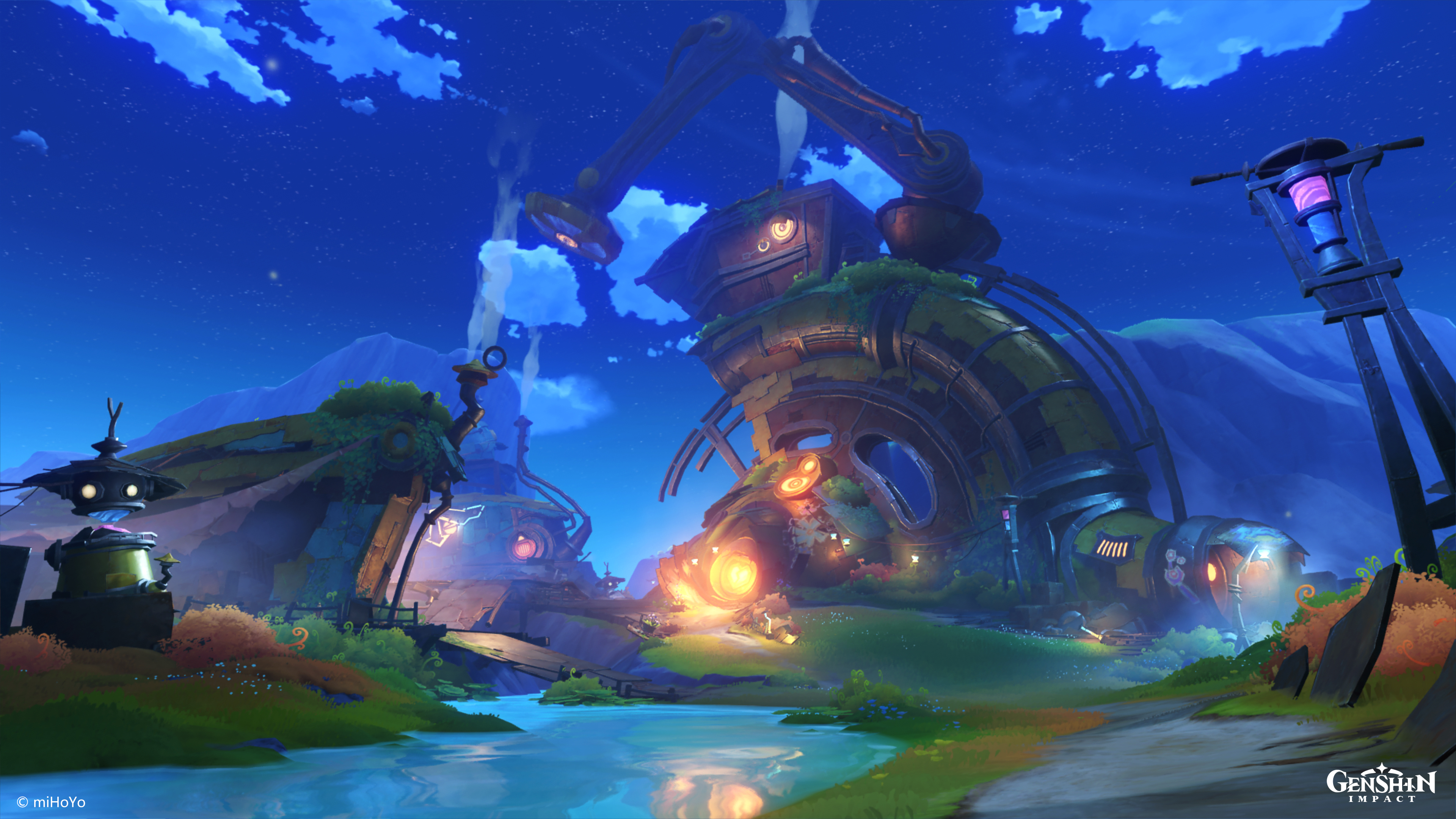 Genshin Impact: A Dance of Snowy Tides and Hoarfrost Groves