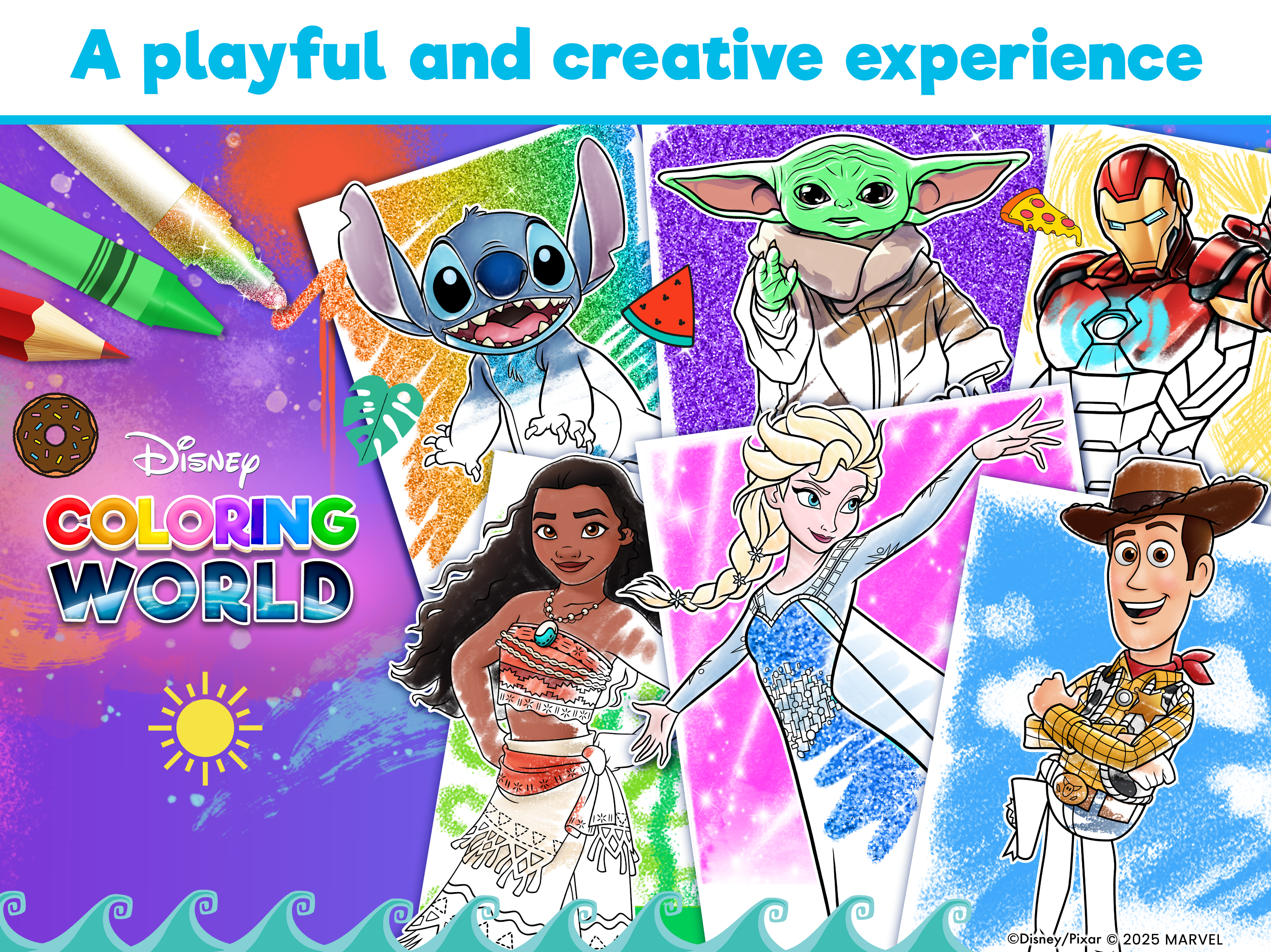 Disney Coloring World
