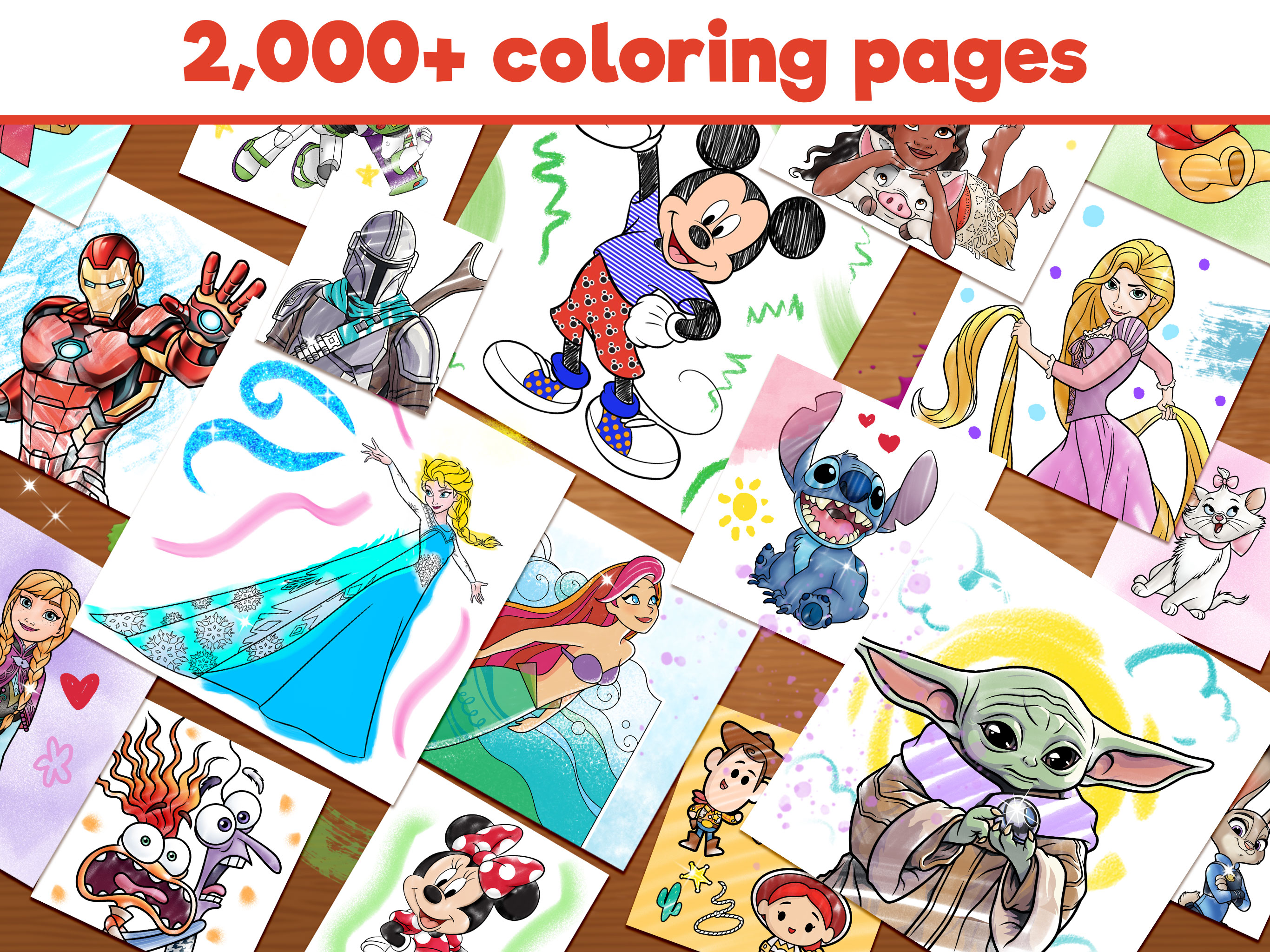 Disney Coloring World