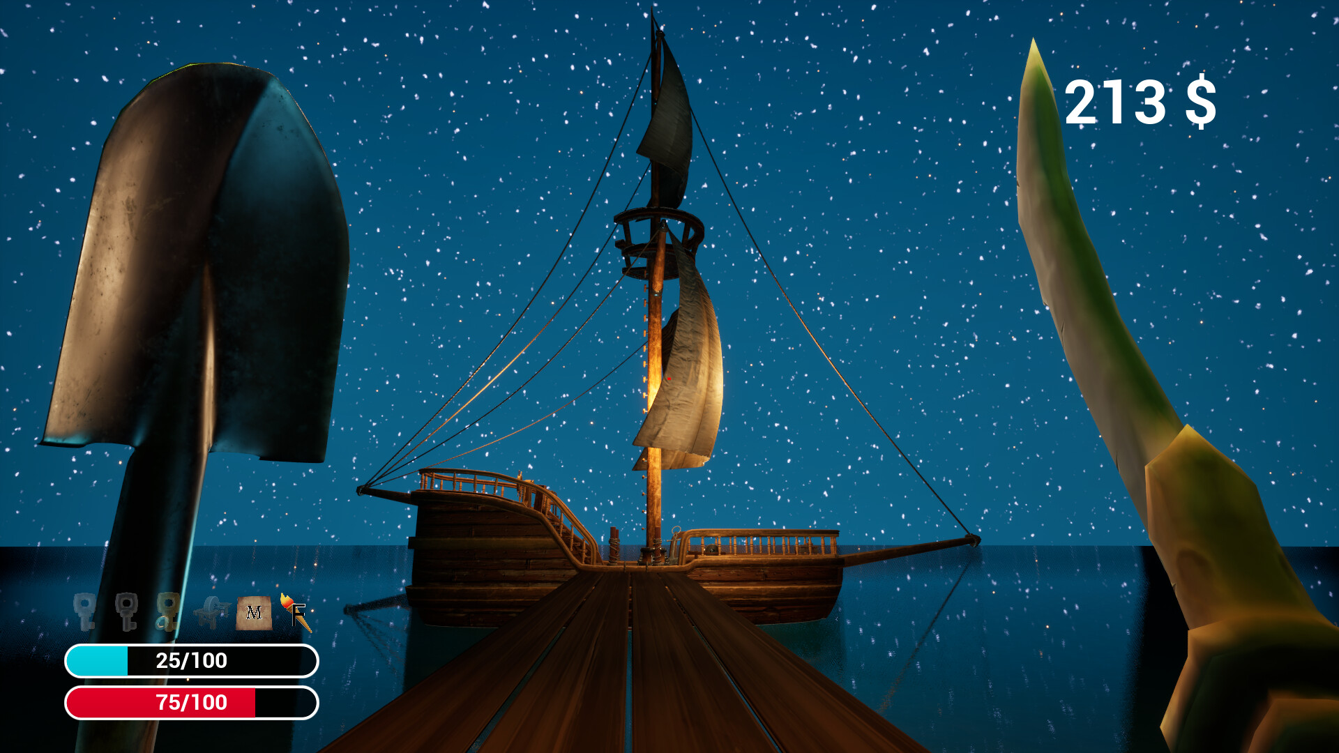 A Pirate Game About Digging for Treasure and Getting Drunk