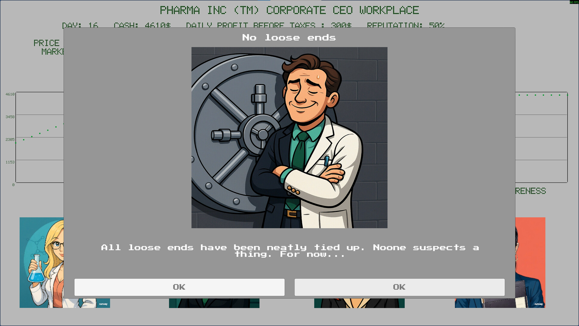 Pharma Inc Simulator