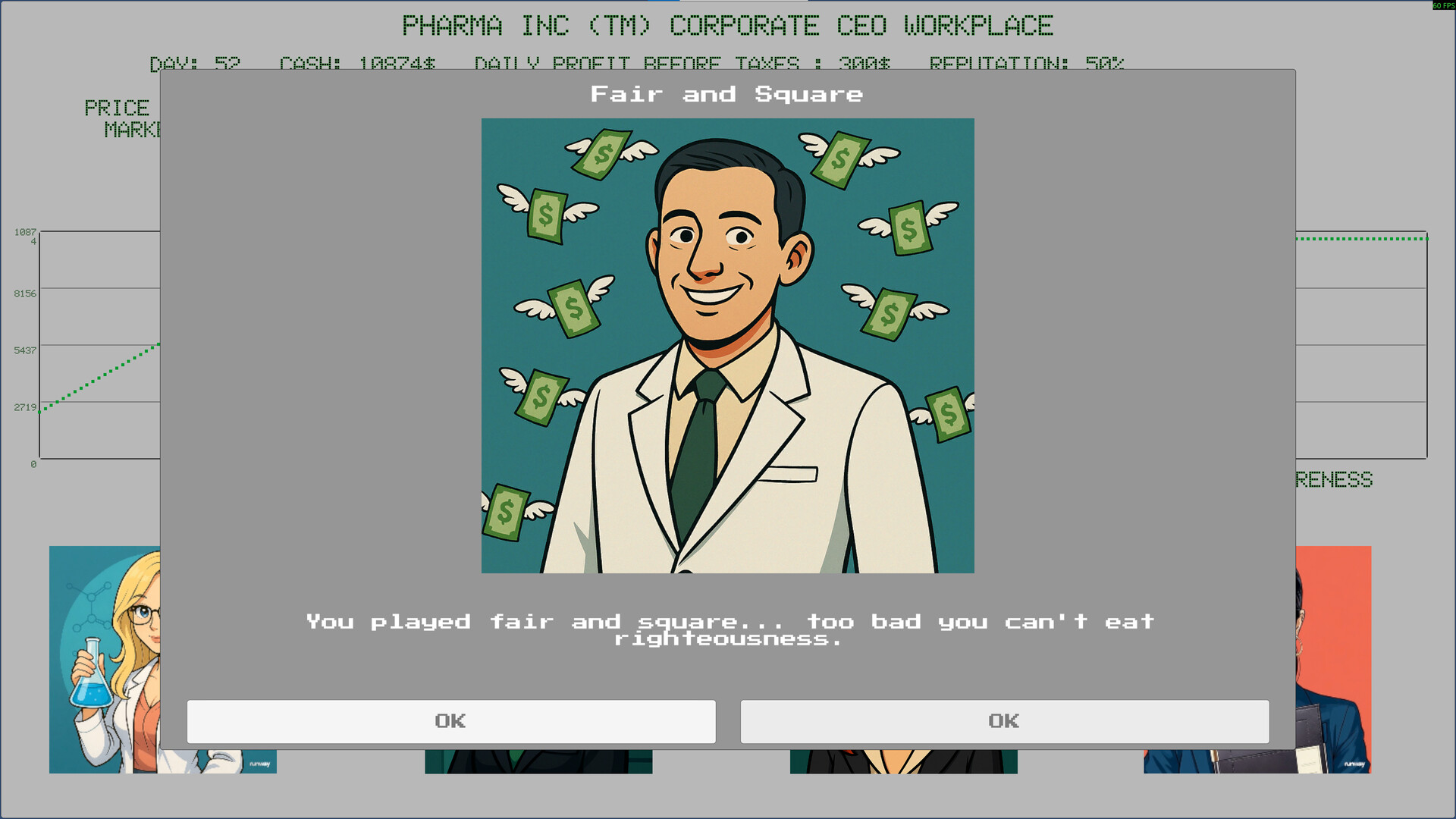 Pharma Inc Simulator