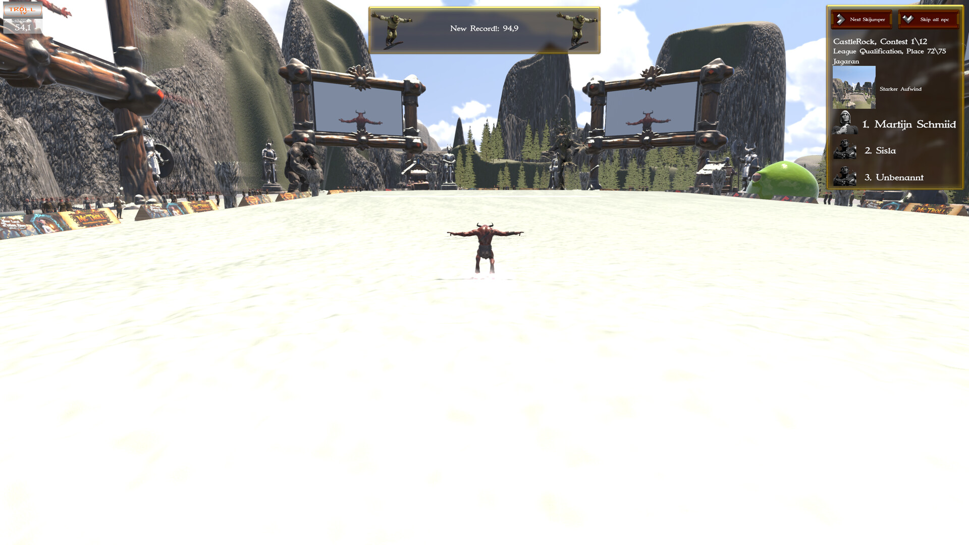 Ultimate Mythic Ski Jumping League
