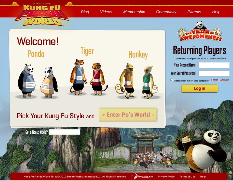 Kung Fu Panda World