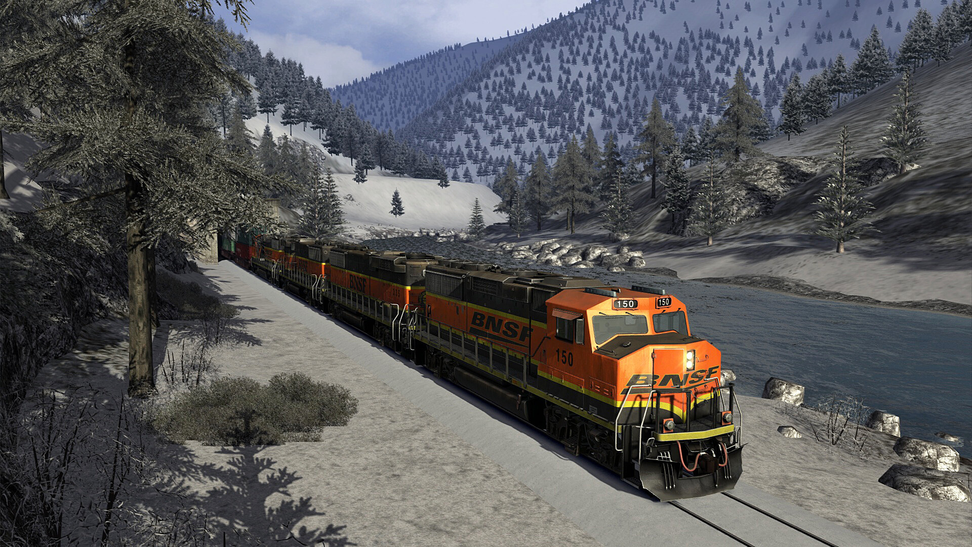 Train Simulator Classic: Santa Fe Super Fleet GP60M
