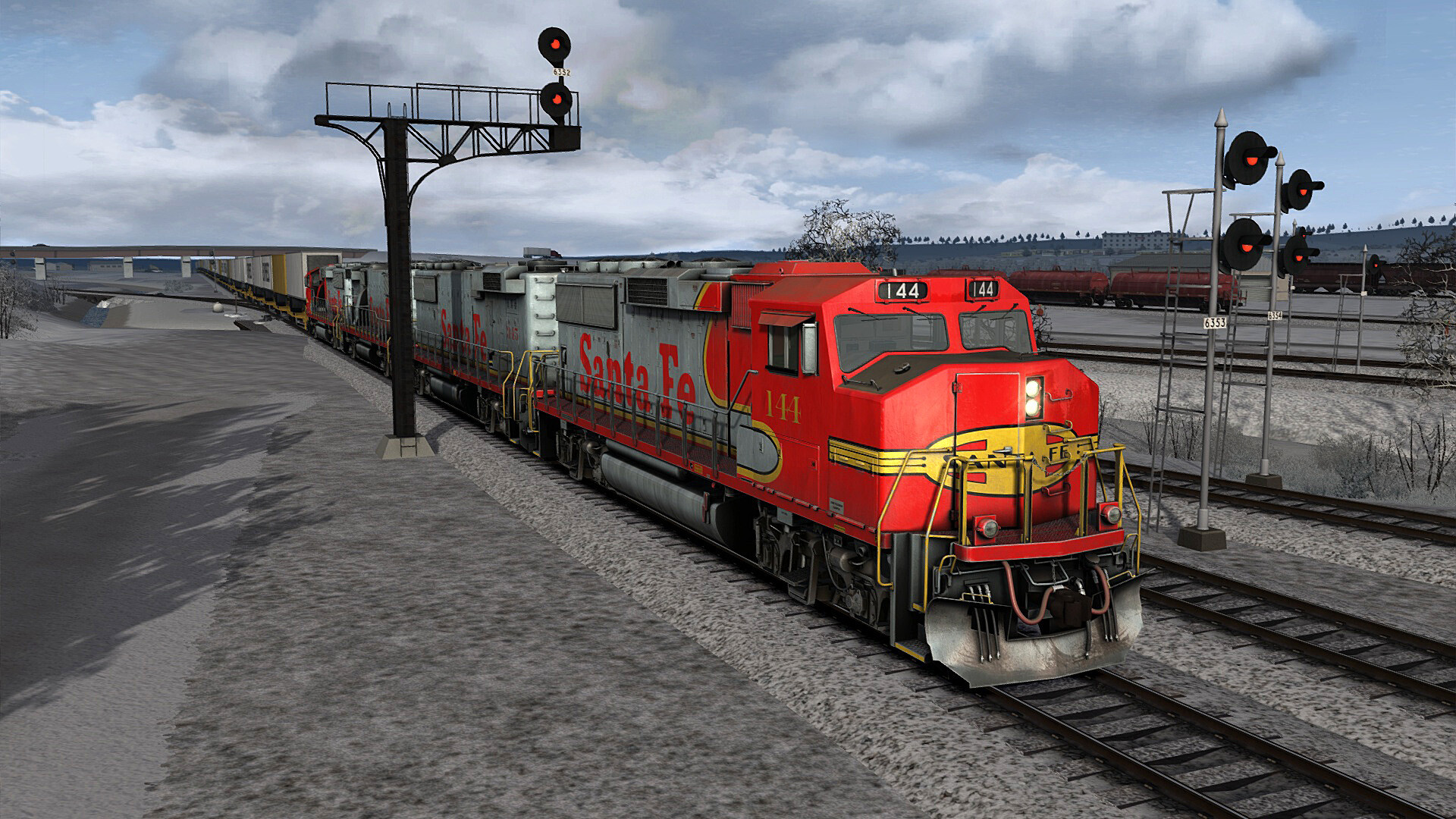 Train Simulator Classic: Santa Fe Super Fleet GP60M