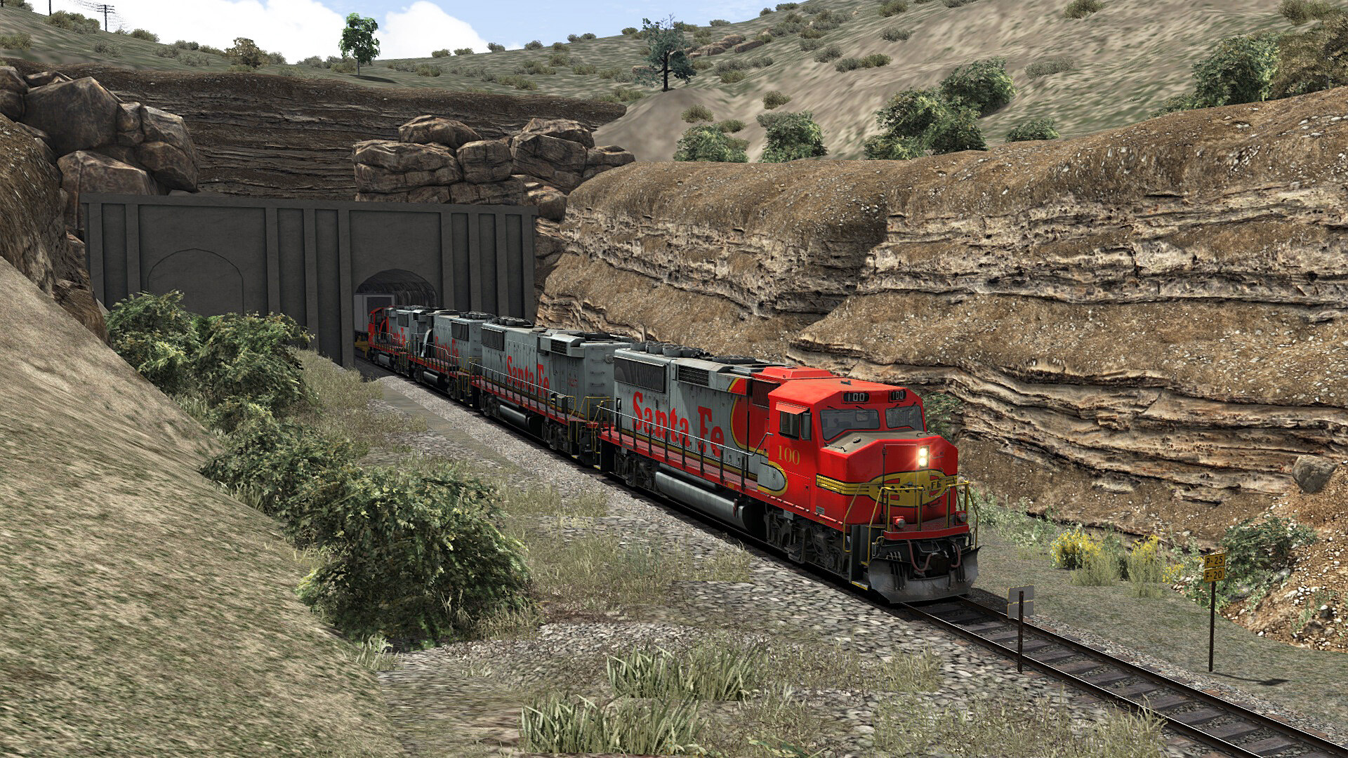 Train Simulator Classic: Santa Fe Super Fleet GP60M