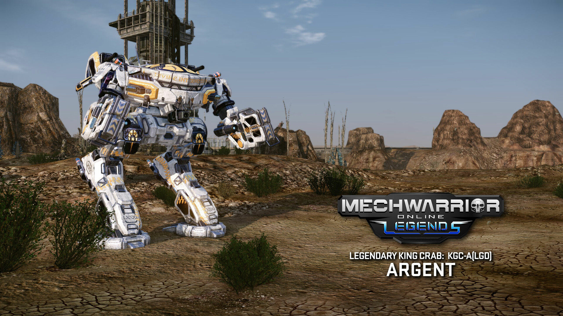 MechWarrior Online: Argent Legendary Mech Pack