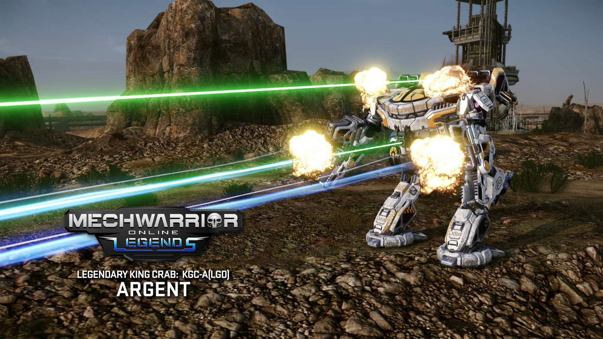 MechWarrior Online: Argent Legendary Mech Pack