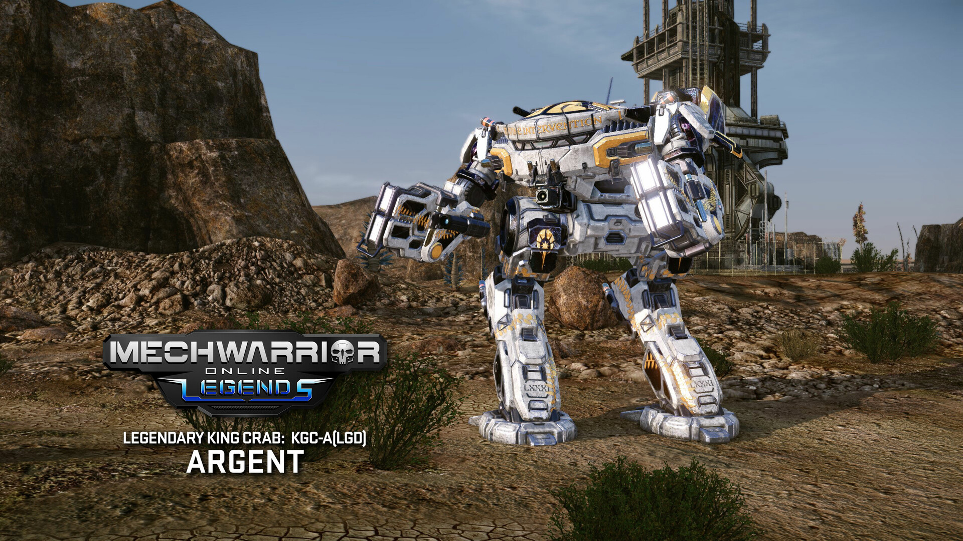 MechWarrior Online: Argent Legendary Mech Pack