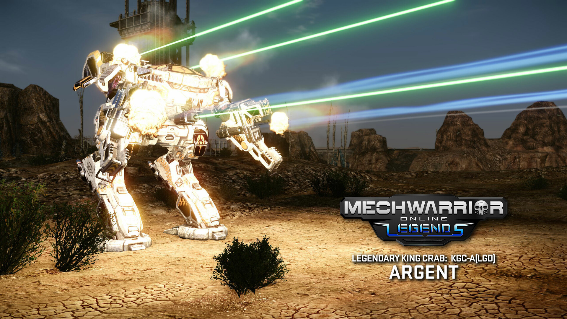 MechWarrior Online: Argent Legendary Mech Pack