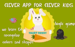 Smart Bunny – Learning logic game for toddlers