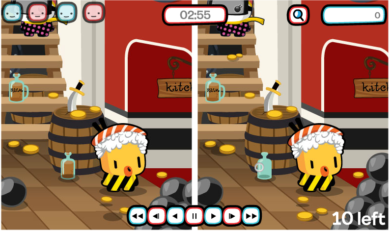 Toonix: Spot the Difference